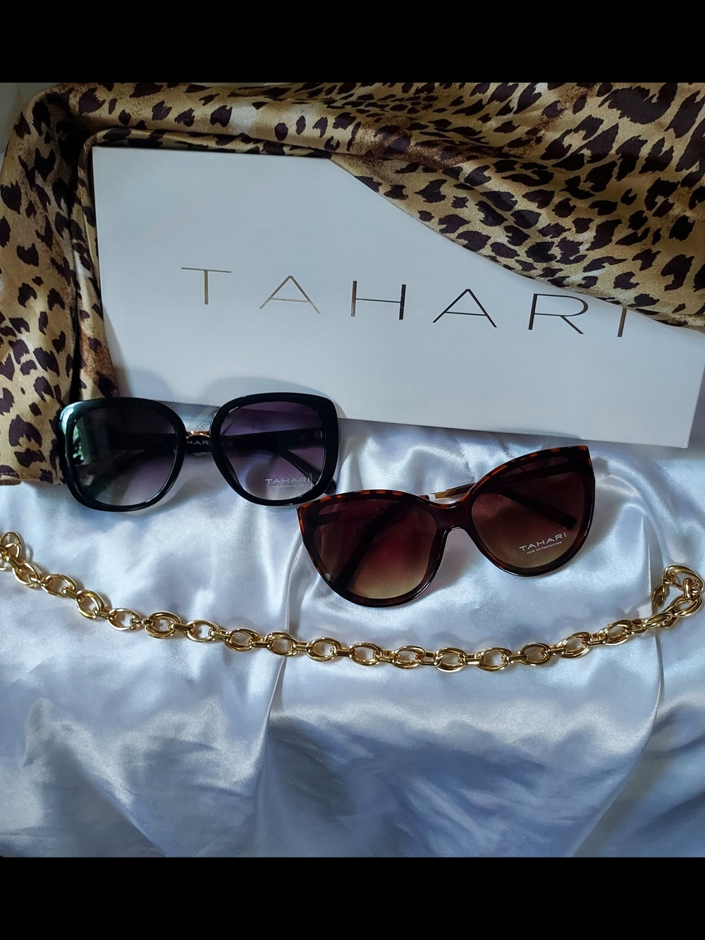 Tahari Black & Tortoiseshell Women's Sunglasses Duo
